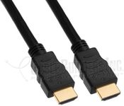 Cable Builders HDMI High Speed with Ethernet 3D Content Type 4K Resolution Ethernet Channel Audio Return (30 Feet)