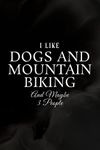 Mountain Biking With Dog