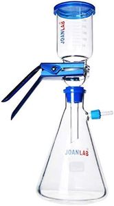 JOANLAB Glass Laboratory Vacuum Filtration Distillation Apparatus,Filter Flask Set Graduated Lab Suction Apparatus for Filtering (500ml)