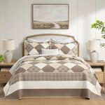 QuiltMuse Farmhouse Bedspread King 