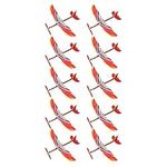 SAFIGLE 10pcs Airplane Model Toy Airplane Kids Outdoor Playset Glider Model Plane Educational Toy Boy Stocking Stuffers Age 12 Rubber Band Airplanes Kids Foam Plane Paper 3d Flight Suite