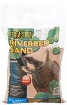 Exo Terra Riverbed Sand - Brown - 10 lb (4.5 kg), 10-Pound