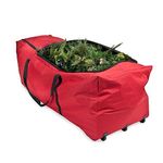 Large Heavy Duty Christmas Tree Storage Bag With Wheels Fits Tree Upto 2.7 Metres / 9 Foot