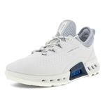 ECCO Mens Biom C4 Gore-tex Waterproof Golf Shoe, White/Concrete, 5-5.5