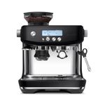 Breville the Barista Pro Espresso Machine with Grinder & Milk Frother, Espresso Maker with Seconds Heat Up, Cappuccino & Latte Machine for Home, BES878BTR, Black Truffle