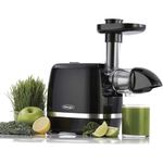 Omega Juicer H3000R Slow Masticating Extractor, 150-Watt, Black