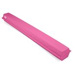 We Sell Mats Folding Floor Balance Beam, 9' Pink