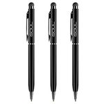 Stylus Pen, iSOUL Pack of 3 Styli Capacitive Touchscreen Pens For Smartphones 2-in-1 Hybrid Ballpoint Touch Pen for iPhone, iPad, Pro, iPad 10.2" 2020 (8th Gen), Galaxy, Nexus, Huawei, Tablet Stylus