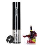 Electric Wine Bottle Opener, Wine Opener, Corkscrew with Foil Cutter, Auto Reusable Easy Carry Wine Opener, Batteries Powered