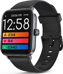 Fitness Watch with Bluetooth Call, 24/7 Heart Rate, Blood Oxygen, Sleep Step Tracker, IP68 Waterproof Fitness Tracker for Women Men and Up to 7 Days Battery Life-Compatible with Android and iOS