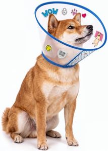 SILVER GRADE Dog Cone Collar for Recovery, Size XL, Neck Girth 16.1–18.9 in
