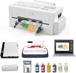 RAINBOWDGT DTF Printer Machine with Computer XP600 A3 DTF Transfer Printers with White Ink Circulation.Direct to Film T-Shirt Printing Machine(Printer+Oven+Heat Press+Laptop)