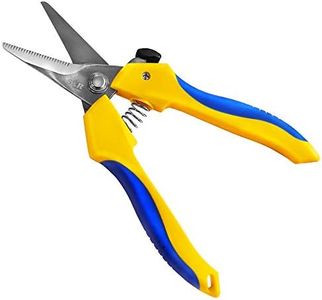 S&R Cisaille Multi-usage Ciseaux Coupe Tout en Acier Inox. Pour Couture, Cuisine, Bricolage. Cisaille Droite 19cm