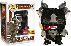 Funko Krampus - Flocked (Hot Topic Exc) Pop Holidays Vinyl Figure & 1 Compatible Graphic Protector Bundle (21858 - B)