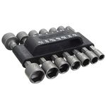 ArtisanShow 14PCS 3/16-12mm Socket Wrench Adapter Spanner Keys Set Air Impact Ratchet Driver Hex Power Nut Driver Drill Bit Set Socket Bit Adapter Metric Socket Strong Sleeve for Wrench Screw