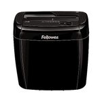 FELLOWES Powershred 36C Paper Shredder, 6 Sheet Cross Cut with Safety Lock & 12 Litre Bin - Security Level P4 - Black