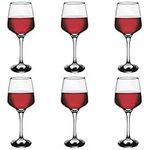 Argon Tableware 'Tallo' Contemporary Red Wine Glasses - Gift Box Of 6 Glasses - 400ml (14oz)