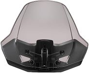 A & UTV PRO Front Windshield Dark Tinted for Can-Am Ryker 600, 900 Sport & Rally Edition All Models ,Adjustable Front Vented Wind Deflector Windscreen Accessories, Replace OEM #219401023, 219400771