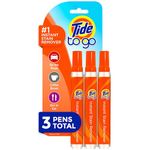 Tide Stain Remover for Clothes, Tide To Go Pen, Instant Stain & Spot Remover for Clothes, Travel & Pocket Size, 3 Count (Pack of 1)