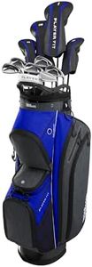 Wilson Men's PlayerFit™ Complete Golf Set with Cart Bag - Men's Right Hand, Regular, Steel