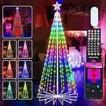 Smart Christmas Cone Tree LED Light