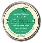 Heavenly Tea Leaves Organic Peppermint, Loose Leaf Herbal Tea Tin, .75 Ounce