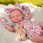 BABESIDE Reborn Babies 17 Inch Skylar Lifelike Newborn Baby Dolls Realistic Baby Dolls Girl hand made Real Life Dolls with Clothes