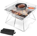 Odoland Folding Campfire Grill, Cam