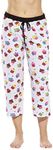 Just Love 6331-10008-L Women Pajama Capri Pants/Sleepwear