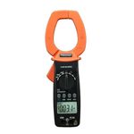 GuliTech VICTOR/RuoShui 6050 True RMS Digital Current Clamp meter 3999 Counts Lcd Display Auto Range 1000V 2000A AC DC larger Current Voltage Multimeter(VICTOR 6050)
