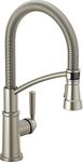 Peerless Westchester Single-Handle Spring Spout Kitchen Sink Faucet with Pull Down Sprayer, Stainless P7924LF-SS