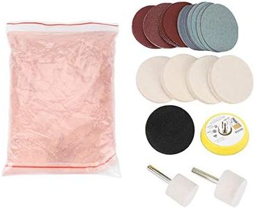 Glass Scratch Removal, Car Windshield Polishing Kit to Remove Wiper Blade Damage Scuffs Water Deposits for Any Windscreen