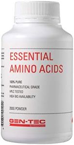 Gen-Tec Nutrition Essential Amino Acids Powder, 200 Grams