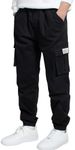 TLAENSON Boys Cargo Joggers Pants C