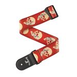 D'Addario Accessories Alchemy Guitar Strap, Live Life Skull