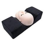 Memory Foam Pillow Home Salon Neck Pillow Beauty Makeup Eyelash Extension Curve Pillow Cushion for Eyelash Extension Makeup (1 pc)