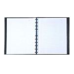 Blueline MiracleBind Notebook, 11 x 8.5 Inches, Black, 150 Pages (AF11150.81)