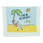 Palm Readings Funny Relaxing Beach Tea Towel