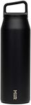 MiiR, Wide Mouth Water Bottle, Vacuum Insulated, Leakproof, Stainless Steel Construction, Black, 32 Oz