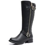 Global Win Women's KadiMaya16YY25 22Boots (9.5 M US Women's, Black01)