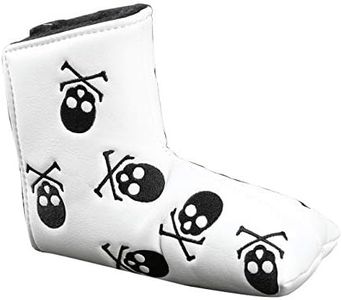 kepoda Golf Skull Headcover Putter Cover Blade Head Cover for Scotty Cameron Taylormade Odyssey