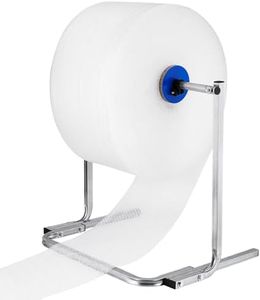 Consfly 23.62 inch Bubble Wrap Roll Dispenser, Tabletop Manual Bubble Cushion Foam Wrap Holder for Packing, Moving and Shipping