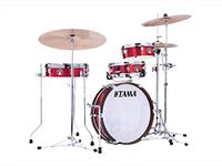 TAMA Club-Jam Pancake LJK48P-BRM Drum Set 4 Pieces - Burnt Red Mist