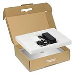 Orionstar Laptop Box with Protection Foam for up to 17.3 Inches Notebook Computer, Cardboard Laptop Shipping Box, Notebook Secure Mailer Box