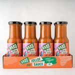 Varo Jollof Sauce – Chilli and Tomato Hot Sauce – 220g Bottle (Case of 8)