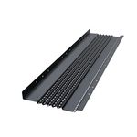 All-Aluminum, Raptor Gutter Guard in Black Finish. Fits a 6" Gutter -48ft to a Box