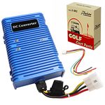 Roykaw Golf Cart Voltage Reducer Regulator Converter 36/48V to 12V for EZGO Club Car Yamaha