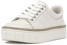 Vince Camuto Women's Randay Sneaker, Bright White, 6.5