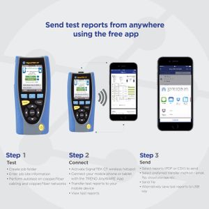 TREND Networks SignalTEK CT Cable Tester – Network Signal Verification