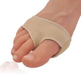 Dr. Frederick's Original Gel Pad Metatarsal Sleeves - 2 Pieces Metatarsal Pads for Forefoot Pain - Metatarsalgia, Morton's Neuroma, Plantar Warts, Corns and Sesamoiditis